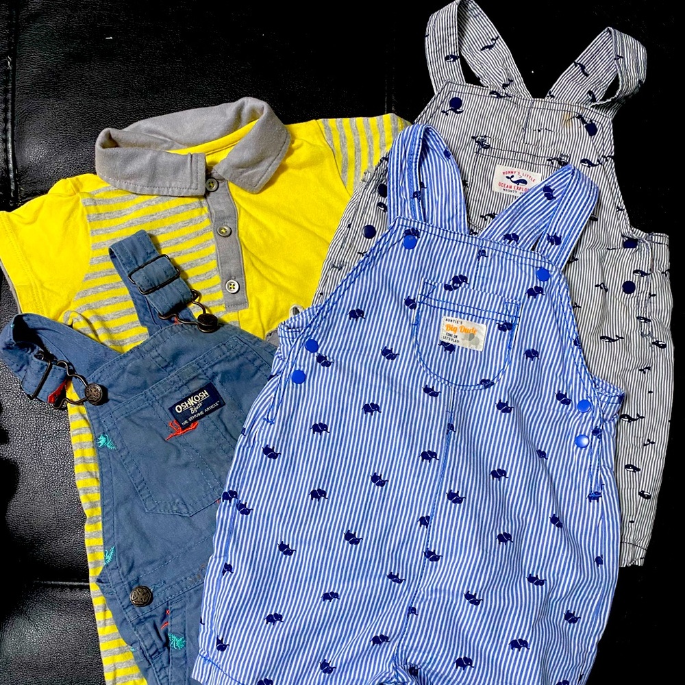 Bundle of 4 baby boy clothes